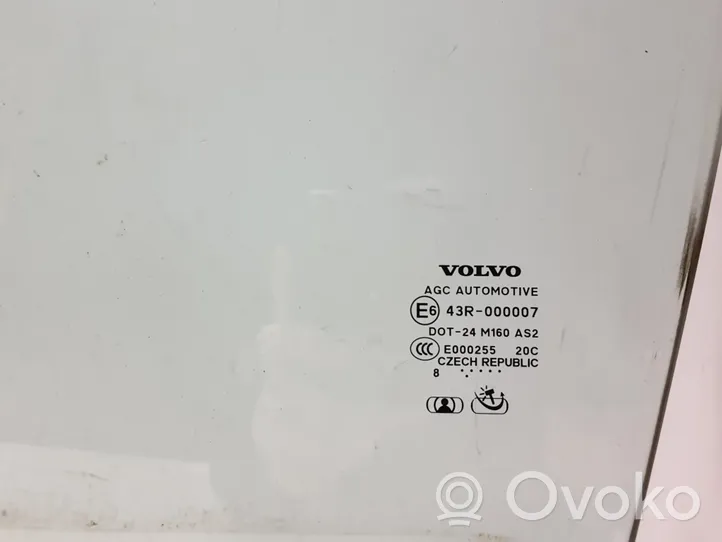 Volvo C30 Pagrindinis priekinių durų stiklas (dvidurio) 8679839