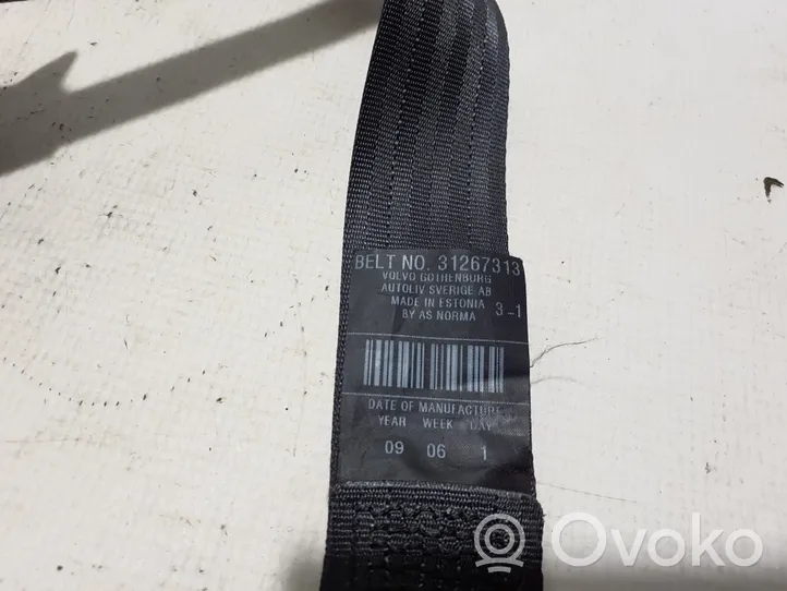 Volvo C30 Front seatbelt 31267313