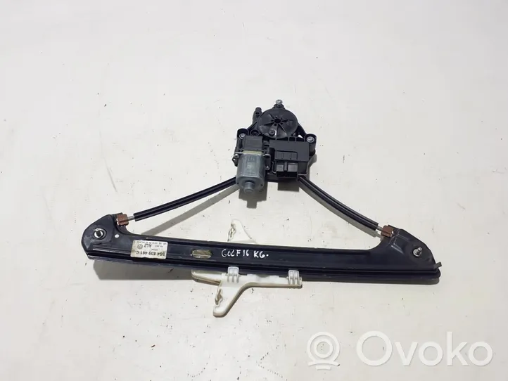 Volkswagen Golf VII Rear window lifting mechanism without motor 5G4839461C