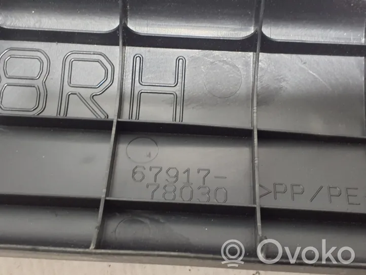 Lexus NX Einstiegsleiste Zierleiste hinten 6791778030