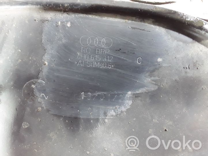 Audi Q5 SQ5 Plaque de protection anti-poussière du disque de frein avant 4H0615312