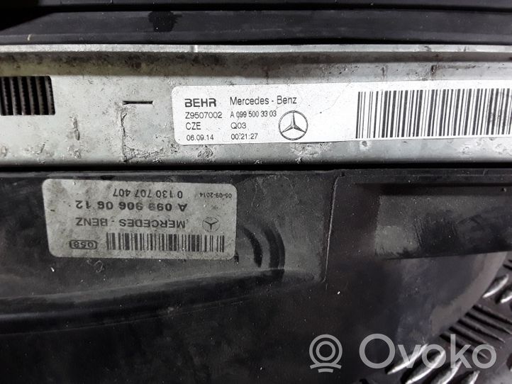 Mercedes-Benz S W222 Chłodnica / Komplet A0995001854