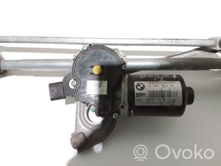 BMW 1 F20 F21 Etupyyhkimen vivusto ja moottori 726750302