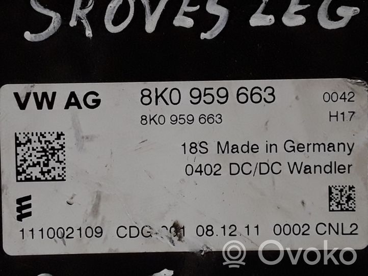Audi Q5 SQ5 Преобразователь напряжения 8K0959663