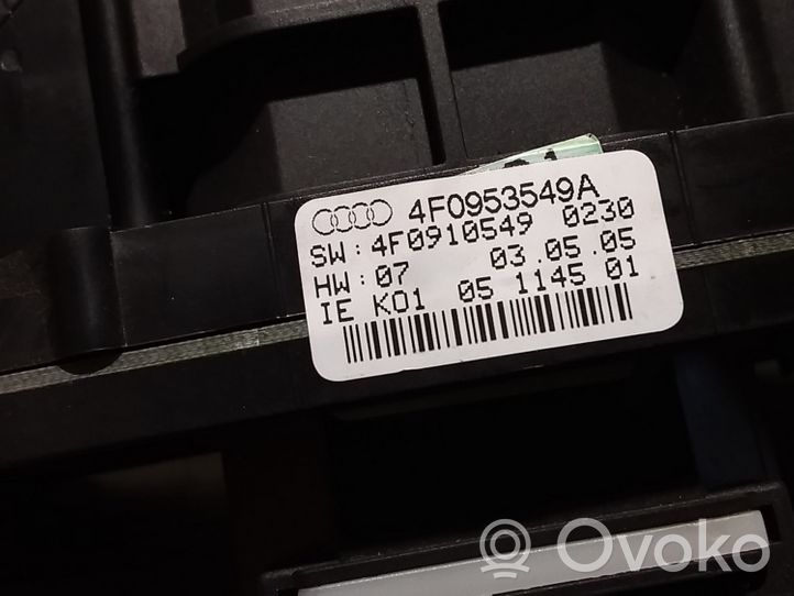 Audi A6 S6 C6 4F Otros interruptores/perillas/selectores 4F0953549A