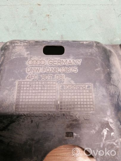 Audi A6 S6 C6 4F Rivestimento della modanatura della chiusura del vano motore/cofano 4F0807081