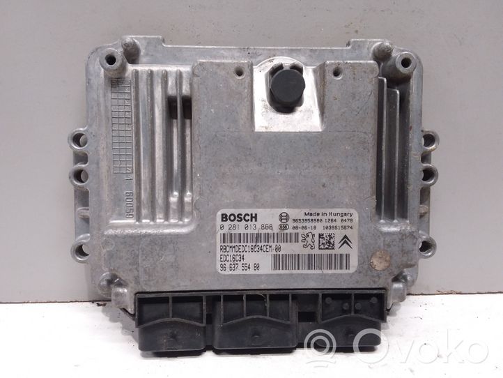 Citroen C3 Sterownik / Moduł ECU 9653958980