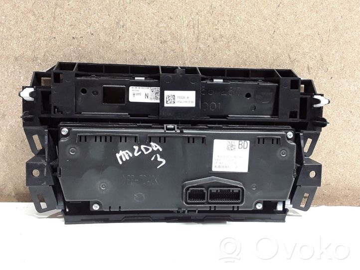 Mazda 3 II Climate control unit BAER61190B