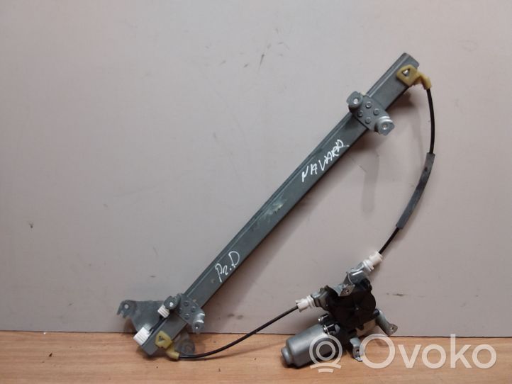 Nissan Navara D40 Mécanisme de lève-vitre avec moteur 400848