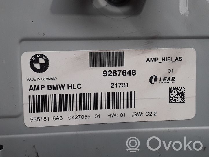 BMW 1 F20 F21 Unité de contrôle son HiFi Audio 9267648