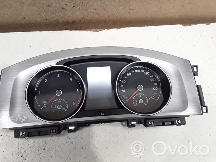 Volkswagen Golf VII Spidometras (prietaisų skydelis) 5G1920741