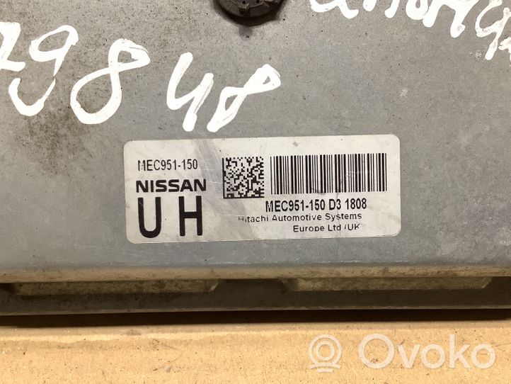 Nissan Qashqai Sterownik / Moduł ECU MEC951150