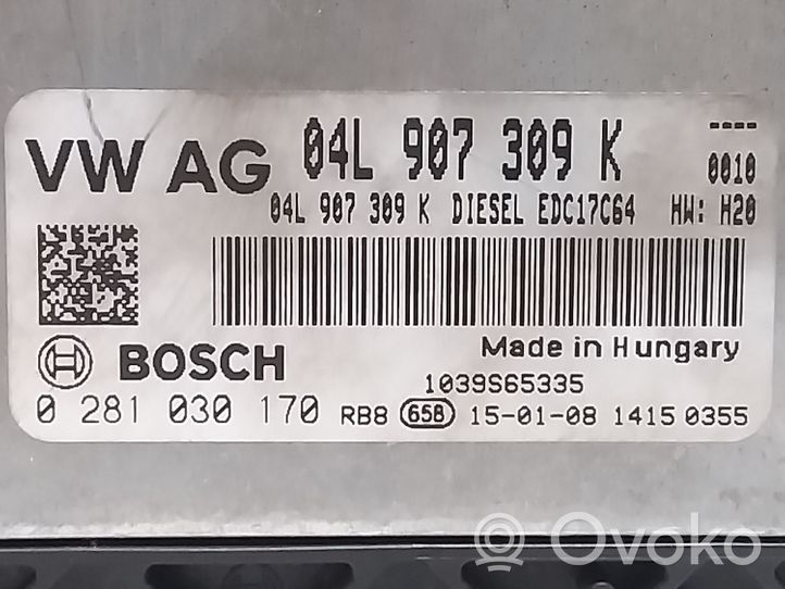 Audi Q3 8U Calculateur moteur ECU 04L907309K