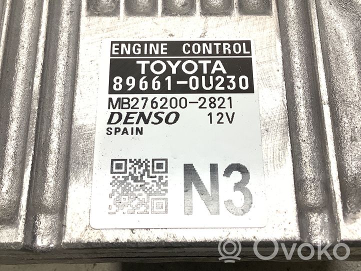 Toyota Yaris Centralina/modulo del motore 896610U230