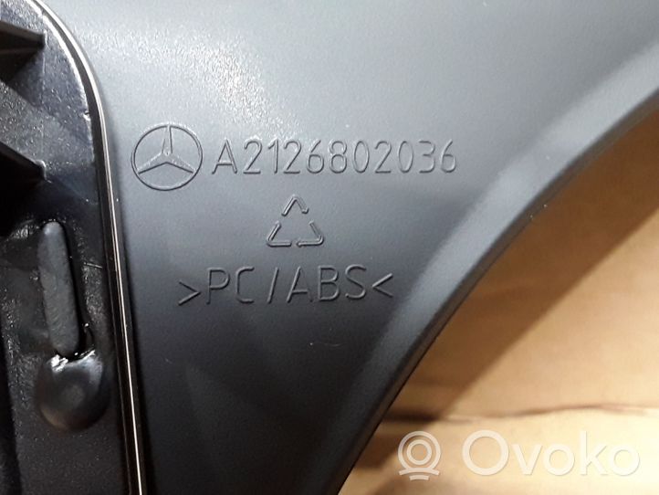 Mercedes-Benz E W212 Cadre, panneau d'unité radio / GPS A2126802036