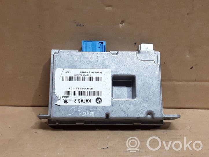 BMW 5 GT F07 Module de contrôle caméra arrière 9307422