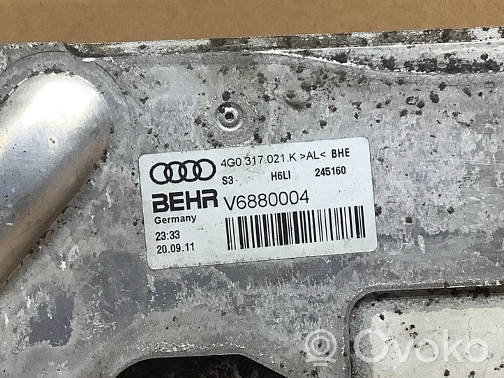 Audi A6 S6 C7 4G Vaihteistoöljyn jäähdytin (käytetyt) 4G0317021K
