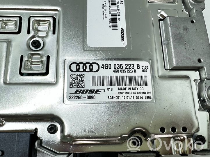 Audi A6 S6 C7 4G Wzmacniacz audio 4G0035223B