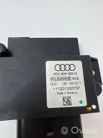 Audi A7 S7 4G Polttoaineen ruiskutuspumpun ohjainlaite/moduuli 4G0906093G