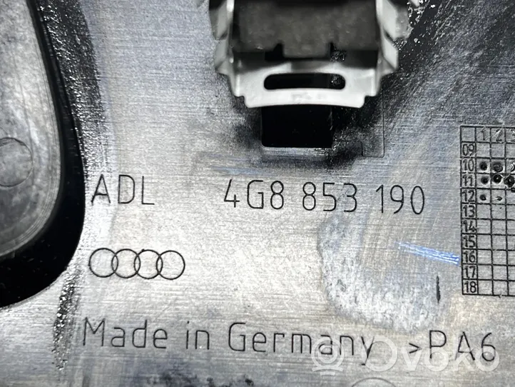 Audi A7 S7 4G Rivestimento del vano portaoggetti del cruscotto 4G8853190
