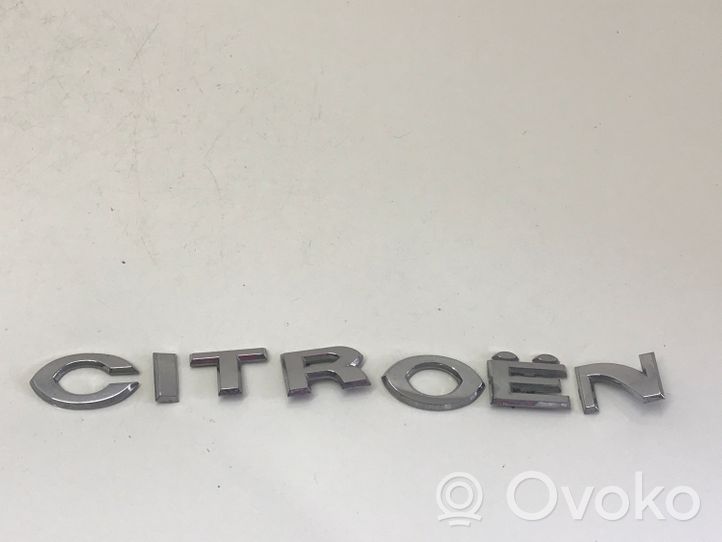 Citroen C5 Gamintojo ženkliukas/ modelio raidės 