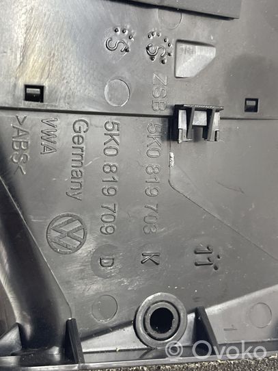 Volkswagen Golf VI Copertura griglia di ventilazione laterale cruscotto 5K0819703K
