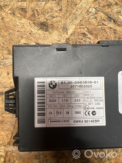 BMW X5 E70 Kit calculateur ECU et verrouillage 6943838