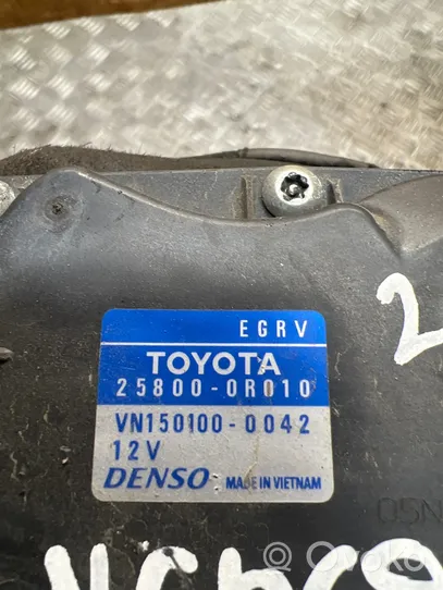 Toyota Verso Soupape vanne EGR 258000R010