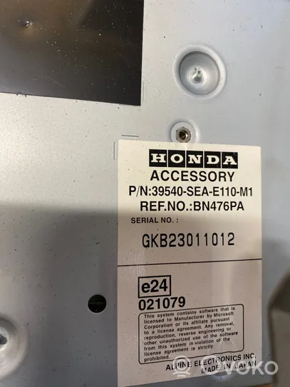 Honda Accord Unità di navigazione lettore CD/DVD 39540SEAE110M1