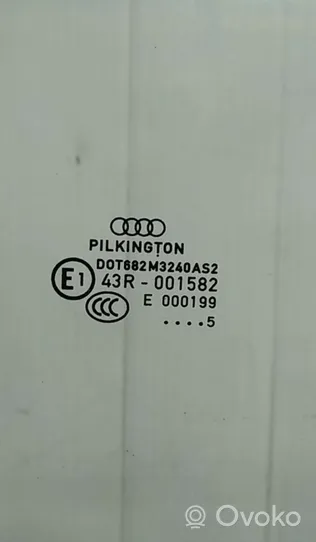 Audi A3 S3 8P Etuoven ikkunalasi, neliovinen malli 