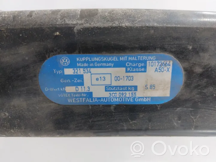 Volkswagen PASSAT B6 Hak holowniczy / Komplet 3C0092155