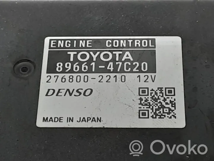 Toyota Prius+ (ZVW40) Variklio valdymo blokas 2768002210