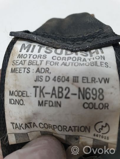 Mitsubishi Grandis Saugos diržas trečios eilės TKAB2N698