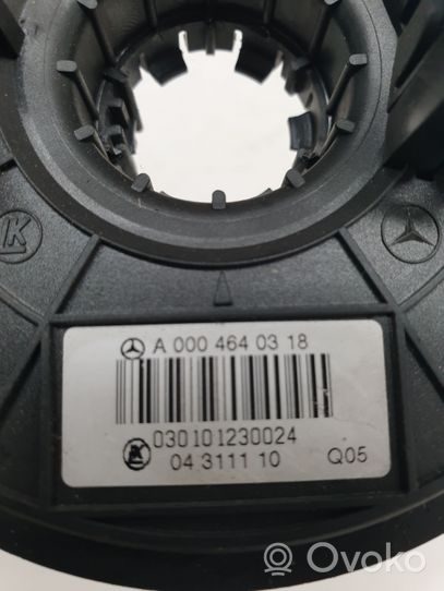 Mercedes-Benz S W220 Bague collectrice/contacteur tournant airbag (bague SRS) A0004640318