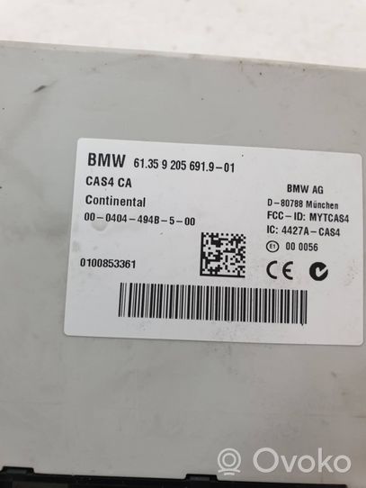 BMW 7 F01 F02 F03 F04 CAS-ohjainlaite/moduuli 9205691