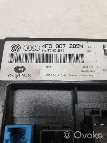 Audi A6 S6 C6 4F Modulo comfort/convenienza 4F0910289N