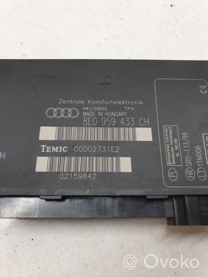 Audi A4 S4 B7 8E 8H Module confort 8E0959433CH