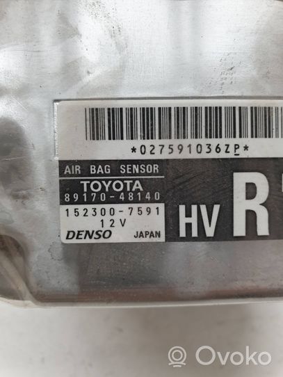 Lexus RX 330 - 350 - 400H Turvatyynyn ohjainlaite/moduuli 1523007591