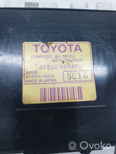 Lexus RX 330 - 350 - 400H Oven ohjainlaite/moduuli 8922248040