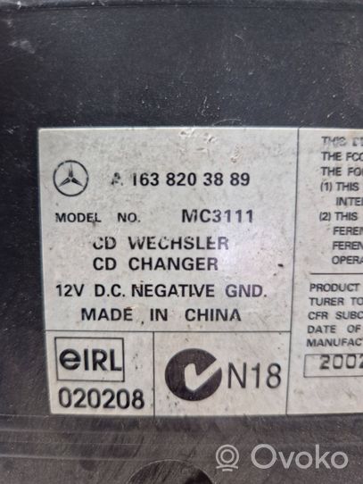 Mercedes-Benz ML W163 Caricatore CD/DVD A1638203889