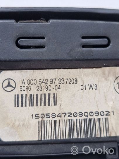 Mercedes-Benz S W220 Pysäköintitutkan anturin näyttö (PDC) A00054297237208