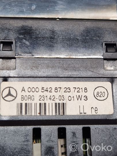 Mercedes-Benz S W220 Écran d'affichage capteur de stationnement PDC A0005428723