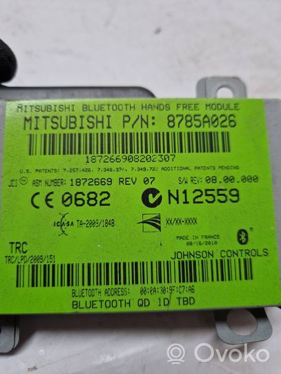Mitsubishi Outlander Muut ohjainlaitteet/moduulit 8785A026