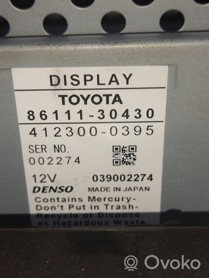 Lexus GS 300 350 430 450H Controllo multimediale autoradio 8611130430