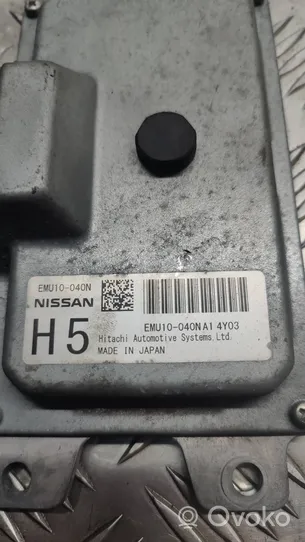 Nissan Juke I F15 Vaihdelaatikon ohjainlaite/moduuli EMU10040N