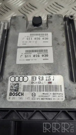 Audi A4 S4 B7 8E 8H Oro pakabos valdymo blokas (galinės) 8E0910115J