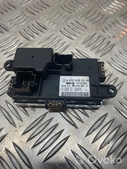 Mercedes-Benz GLK (X204) Resistencia motor/ventilador de la calefacción A2128702110