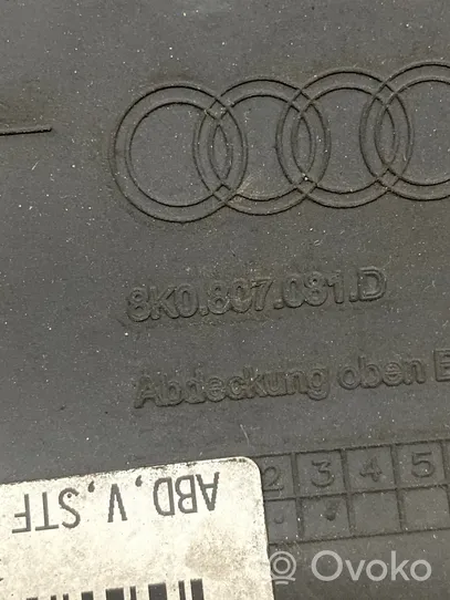 Audi A4 S4 B8 8K Ylempi jäähdyttimen ylätuen suojapaneeli 8K0807081D