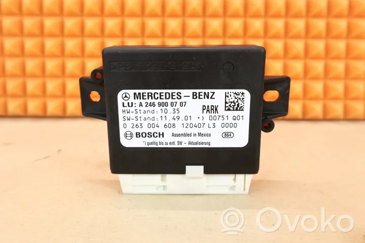 Mercedes-Benz B W246 W242 Centralina/modulo sensori di parcheggio PDC 2469000707