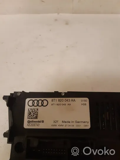 Audi A4 S4 B8 8K Centralina del climatizzatore 8T1820043AA